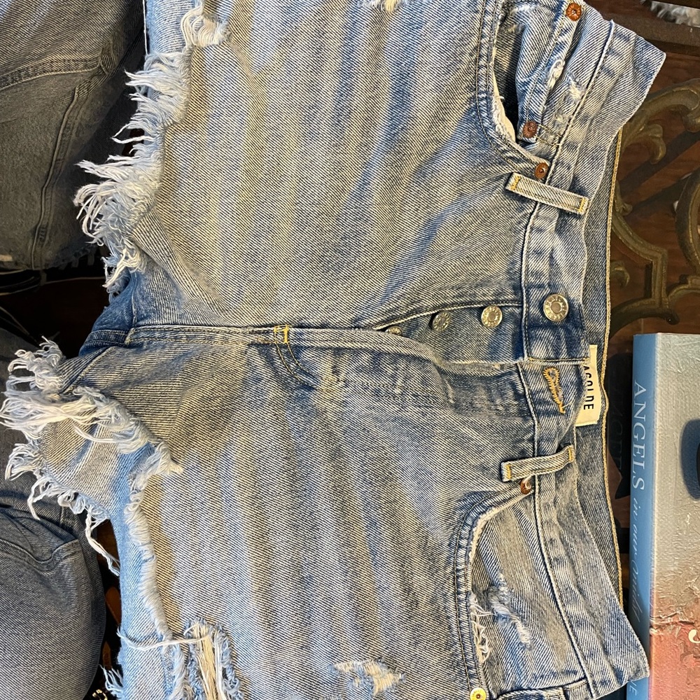 Agolde Parker Denim Shorts!